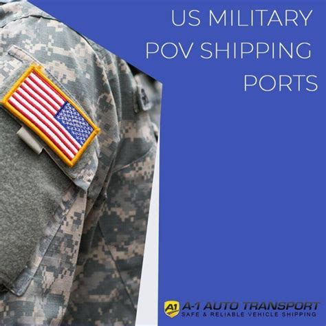 us military pov shipping ports.